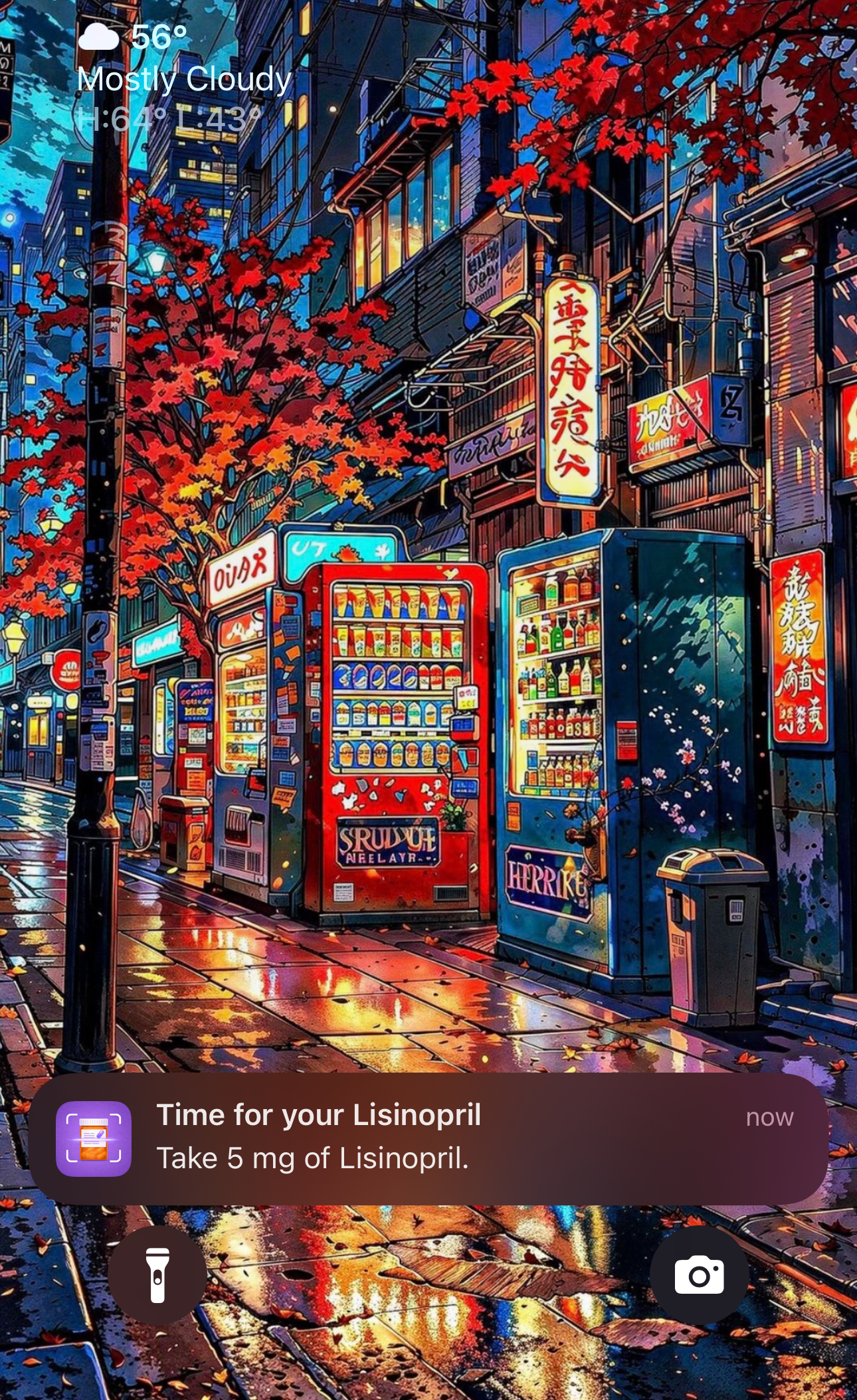 Refill reminder screenshot 2